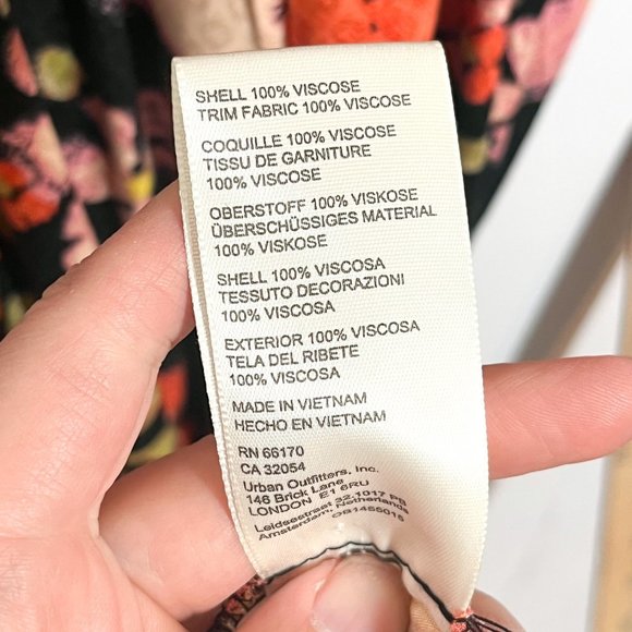 NWT Free People Wisteria Maxi Dress Foral Colorful Open Back Women Size Large - Picture 9 of 9